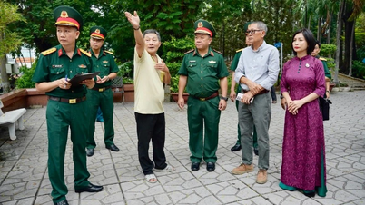 The Ho Chi Minh City Command conducted a field survey for the collection of remains of fallen soldiers at Le Thi Rieng Park.