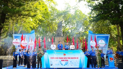 Die Vietnam Women's Academy nahm an der Auftaktveranstaltung der Sommer-Jugendfreiwilligenkampagne in der Gemeinde Ngoc Trao in der Provinz Thanh Hoa teil.