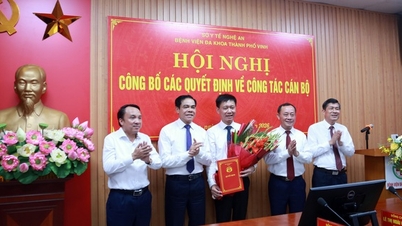 Vinh Şehir Genel Hastanesi'nin yeni bir müdürü var.
