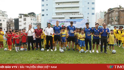 Difundiendo el espíritu del deporte escolar a través del Torneo de Fútbol Infantil de Ciudad Ho Chi Minh.