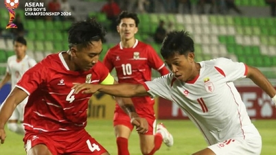 Indonesia thắng đậm Myanmar, vẫn chưa thể giành ngôi đầu từ tay U19 Việt Nam ở Giải Đông Nam Á