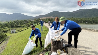 Youth of Yen Tu Ward: Actively participating in numerous summer volunteer activities.