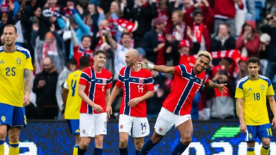 ノルウェーがスウェーデンに3-1で勝利：ストランド・ラーセンとヌサの素晴らしいパフォーマンス