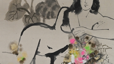 Hanoi in the last century as depicted in Tran Nguyen Dung's paintings.