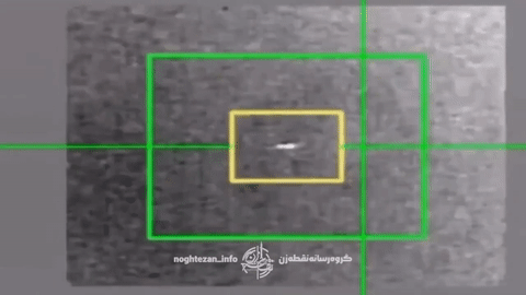 لحظه سرنگونی پهپاد آمریکایی MQ-1 توسط پدافند هوایی ایران