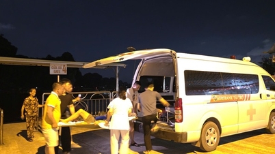 Les services d'urgence prennent en charge un touriste suspecté d'avoir été victime d'un AVC à Quan Lan.