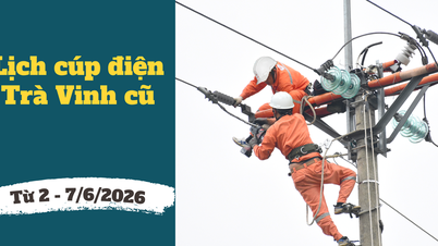 Programma delle interruzioni di corrente a Vinh Long (precedentemente Tra Vinh) dal 2 al 7 giugno 2026: Interruzione di corrente di 10 ore al giorno in molte zone per lavori di riparazione.