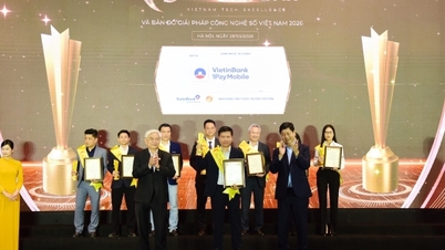 VietinBank iPay Mobile havner blant de 10 beste i Sao Khue 2026-prisene, og bekrefter dermed sin posisjon som en ledende digital bankapplikasjon.