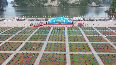 Über 3.000 Menschen werden am Internationalen Yoga-Tag 2026 in Quang Ninh teilnehmen.