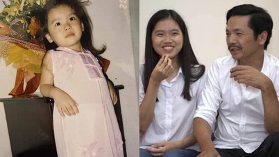 Adorable childhood photos of People's Artist Trung Anh's daughter.