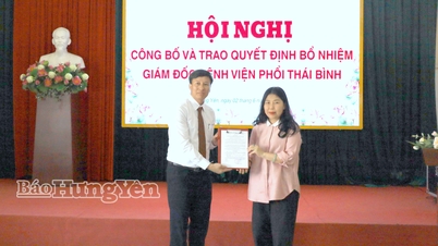 ນຳສະເໜີການຕັດສິນໃຈແຕ່ງຕັ້ງຜູ້ອຳນວຍການໂຮງໝໍທາຍບິງລຸງ.