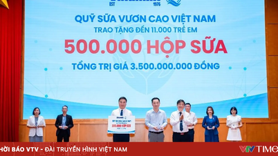 Vinamilk บริจาคนม 500,000 กล่องให้แก่เด็ก ๆ เพื่อฉลองครบรอบ 50 ปี