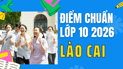 Puntuaciones mínimas de admisión para el décimo grado en Lao Cai en 2026.