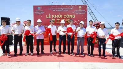 Começam as obras da ponte e do trecho rodoviário que leva ao porto de Van Ninh.