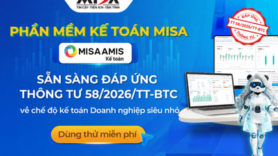 Phần mềm MISA tích hợp AI cho kế toán doanh nghiệp siêu nhỏ