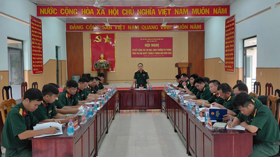 Cụm thi đua số 3, Bộ Chỉ huy Quân sự tỉnh sơ kết phong trào thi đua Quyết thắng 6 tháng đầu năm 2026
