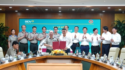Departemen Manajemen Penegakan Putusan Perdata menandatangani Nota Kesepahaman dengan BIDV.