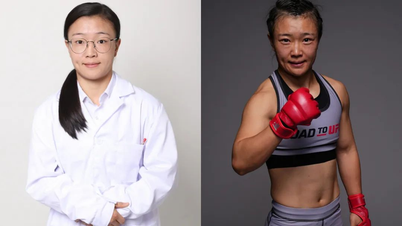 Eine chinesische Ärztin trainiert nachts nach der Untersuchung von Patienten Kampfsport und besiegt ihre Gegnerin in 3 Minuten.