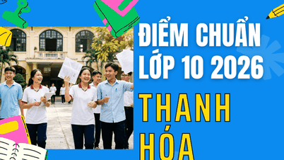 Próg wyników egzaminu wstępnego do 10. klasy w Thanh Hoa w 2026 r.