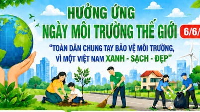 The whole nation joins hands to protect the environment, for a green, clean, and beautiful Vietnam.