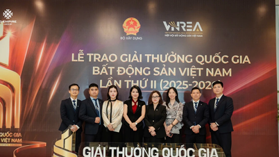 Ekosistem G.Empire Group menerima "kemenangan berganda" di Anugerah Hartanah Kebangsaan Vietnam 2026.