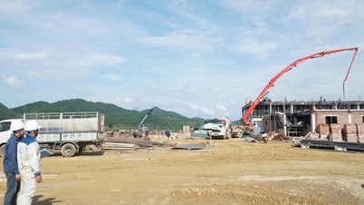 Gấp rút hoàn thành 10 trường nội trú liên cấp vùng biên Nghệ An trước năm học mới