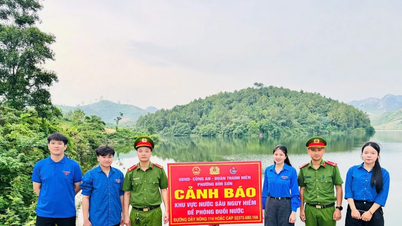 Thanh Hoa polisi, yaz aylarında çocuklar arasında boğulma kazalarını önlemek için önlemler alıyor.