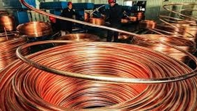銅価格は2週間ぶりの高値をつけた後、1トン当たり13,980.50ドルまで下落した。