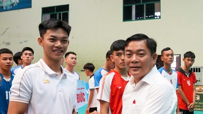 Dieciséis equipos participaron en la ronda final del Torneo de Voleibol Masculino de la Ciudad de Da Nang.