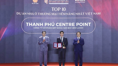 មជ្ឈមណ្ឌល​ Thanh Phu Centre Point ត្រូវបាន​ផ្តល់កិត្តិយស​នៅក្នុង​ពានរង្វាន់​អចលនទ្រព្យ​ជាតិ​វៀតណាម។