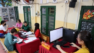 การรับสมัครเข้าเรียนชั้นประถมศึกษาในฮานอยโดยใช้ระบบ GIS:
