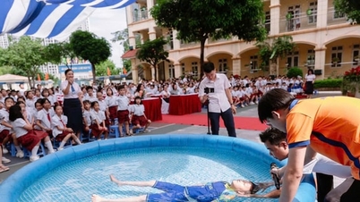 El distrito de Yen Hoa está reforzando las medidas para prevenir accidentes, lesiones y ahogamientos entre los niños durante el verano.