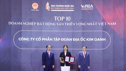 Kim Oanh Group, 2026 Ulusal Gayrimenkul Ödülleri'nde 'çifte ödül' kazandı.
