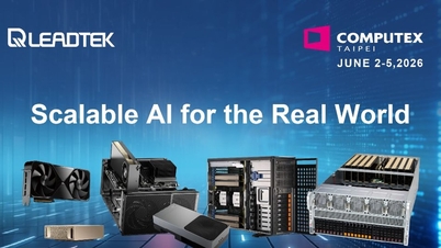Компанія Leadtek представила екосистему обладнання NVIDIA Blackwell та комплексне рішення AI Agent на виставці COMPUTEX 2026.
