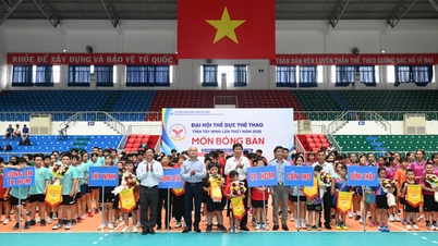 Cerimonia di apertura del 5° Torneo di tennis da tavolo per giovani, juniores e bambini delle regioni sud-orientale e sud-occidentale 2026