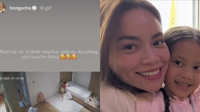 Lisa, dcera Ho Ngoc Ha: V šesti letech si už uklízí vlastní pokoj a jeví známky toho, že se stává mladou dámou.