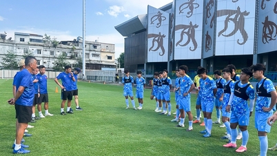A seleção sub-19 do Vietnã recebe notícias extremamente positivas antes da partida decisiva contra a seleção sub-19 de Myanmar.