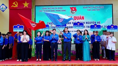 Lạng Sơn: Ra quân Chiến dịch Thanh niên tình nguyện hè và hưởng ứng Tháng hành động vì trẻ em 2026
