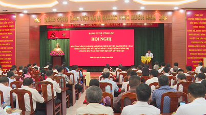 Memperbaiki dan mempertingkatkan kualiti perkhidmatan pentadbiran awam di komune Vinh Loc, Bandar Raya Ho Chi Minh.
