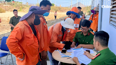 Vinh Hai Commune Police: Striving to build a drug-free area.