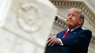 Trump habló inesperadamente sobre la campaña sobre el terreno en Irán.