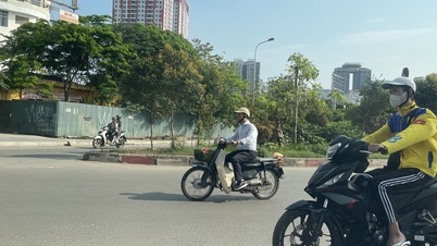 Väderförhållandena i Hanoi och norra Vietnam idag kräver försiktighet från invånarna.