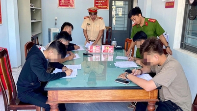 ตำรวจจังหวัดเกียลายกำลังเพิ่มความพยายามในการป้องกันและยับยั้งเยาวชนจากการฝ่าฝืนกฎจราจร