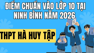 Zulassungsgrenzen für die Ha Huy Tap High School in Nghe An im Jahr 2026.