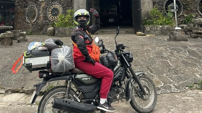 Wanita berusia 60 tahun itu sangat menyukai mengemudi dan menaklukkan jalur pegunungan.
