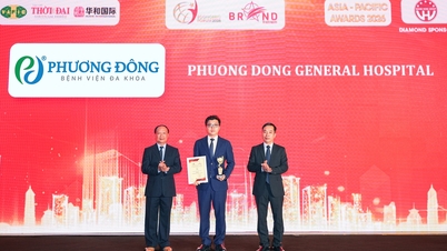 Hospital Phuong Dong menerima anugerah "berganda" di rantau Asia-Pasifik.