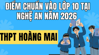 Toelatingsdrempelscores voor de Hoang Mai High School in Nghe An in 2026