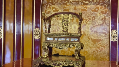 ການເບິ່ງຢ່າງລະອຽດກ່ຽວກັບຊັບສົມບັດແຫ່ງຊາດ 'ບັນລັງລາຊະວົງຫງວຽນ' ຫຼັງຈາກການຟື້ນຟູເປັນເວລາຫຼາຍກວ່າໜຶ່ງປີ.