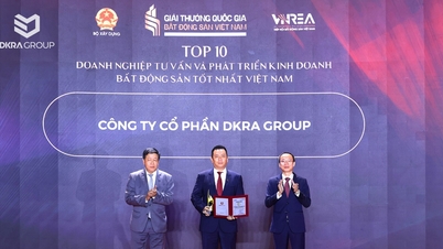 گروه DKRA در جوایز ملی املاک و مستغلات ویتنام 2026 "دو برد" کسب کرد.
