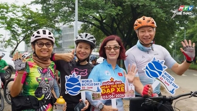 La comunidad ciclista de Ciudad Ho Chi Minh respondió con entusiasmo al "Día Mundial del Ciclismo".